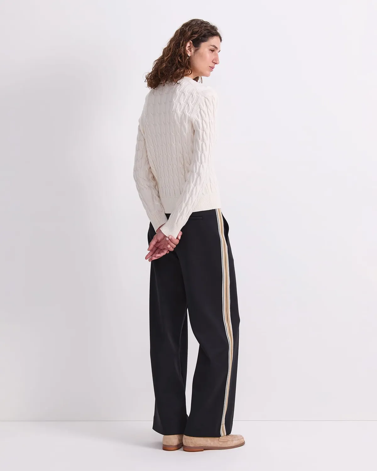 Sportscraft Merino Cable pull torsades laine femme