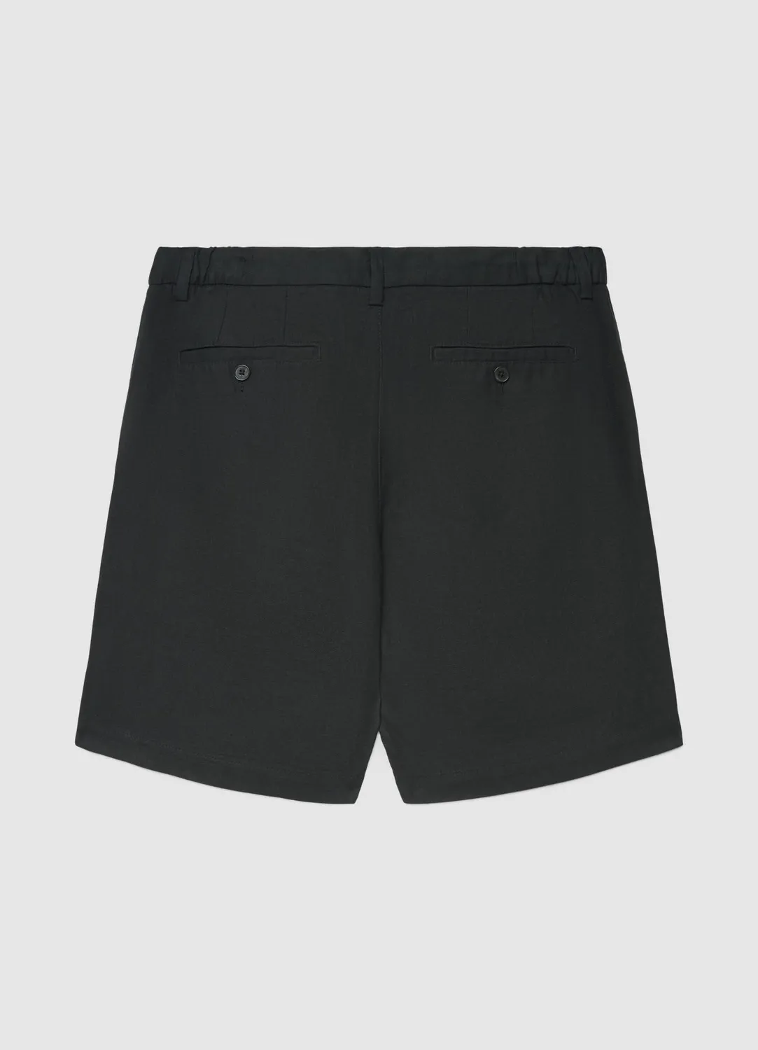 Calliope bermuda homme mélange lin uni