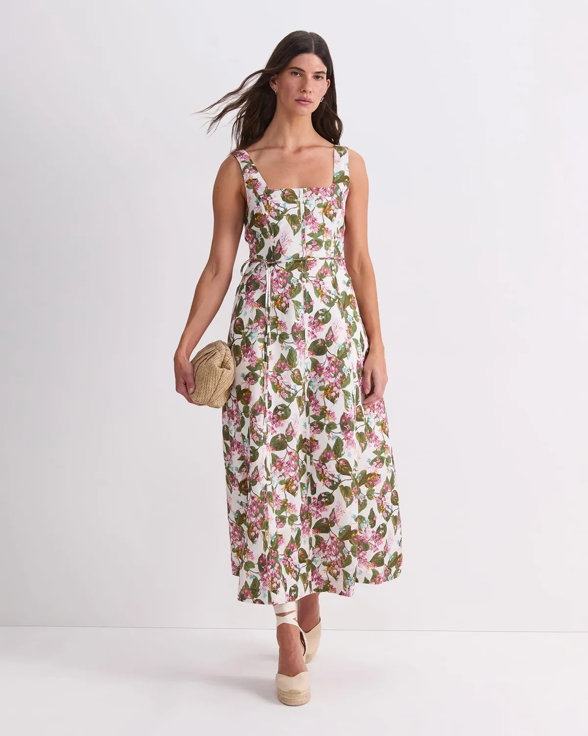 SPORTSCRAFT Osterley robe midi lin Liberty femme