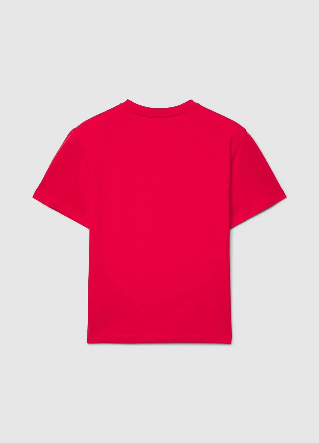 Calliope t-shirt col rond uni manches courtes femme