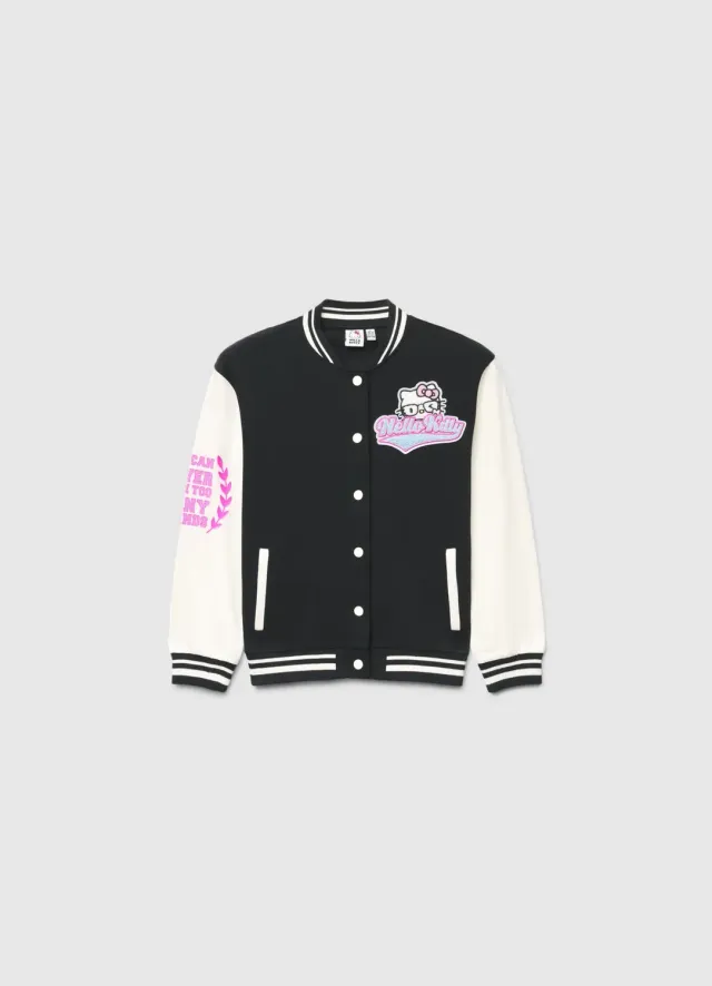 Calliope Hello Kitty bomber fille varsity patch
