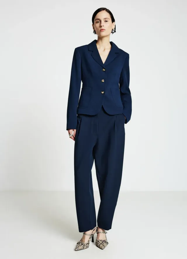 Calliope veste poches plaquées femme 3 boutons