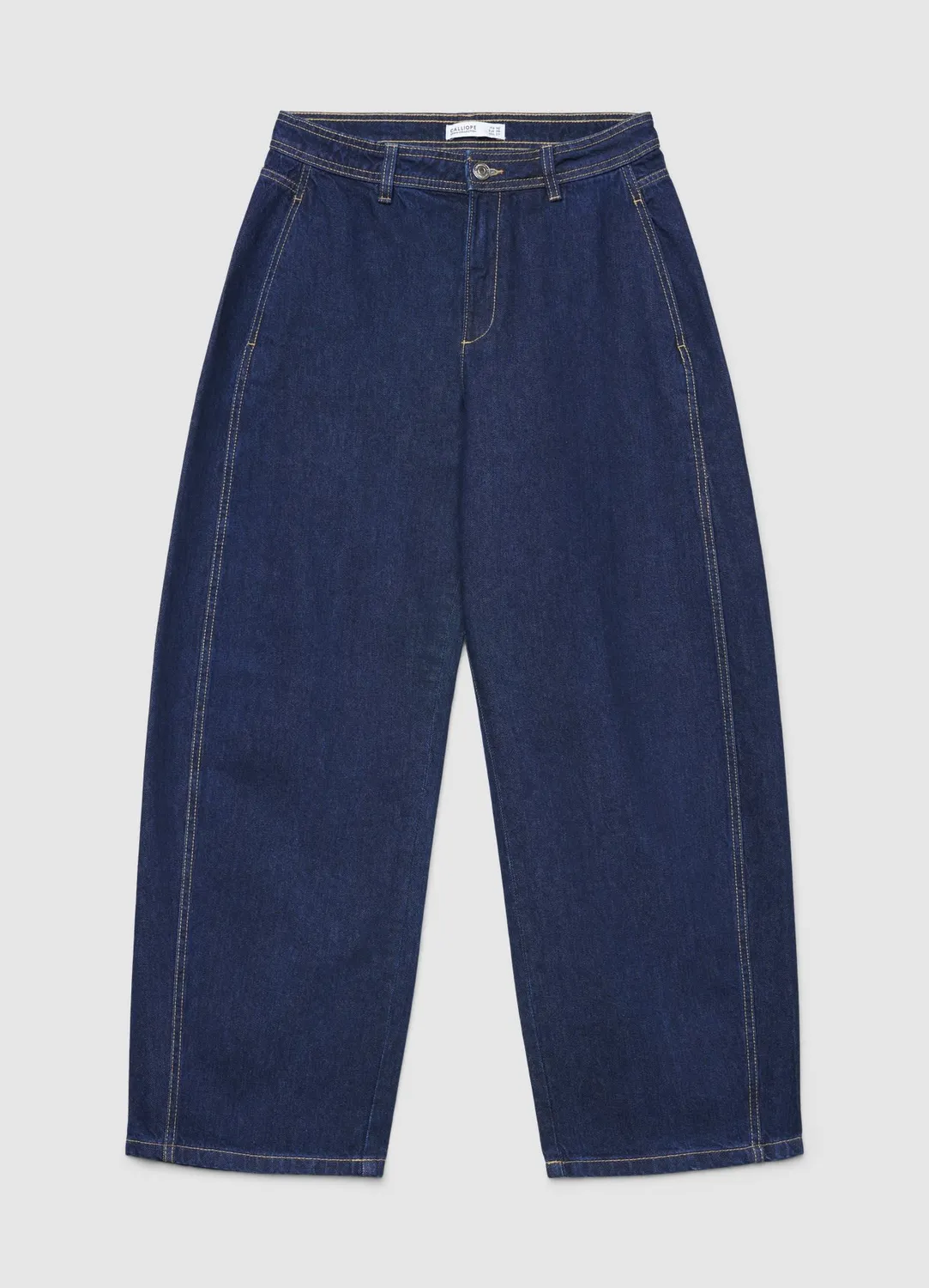 Calliope jean barrel taille moyenne femme uni