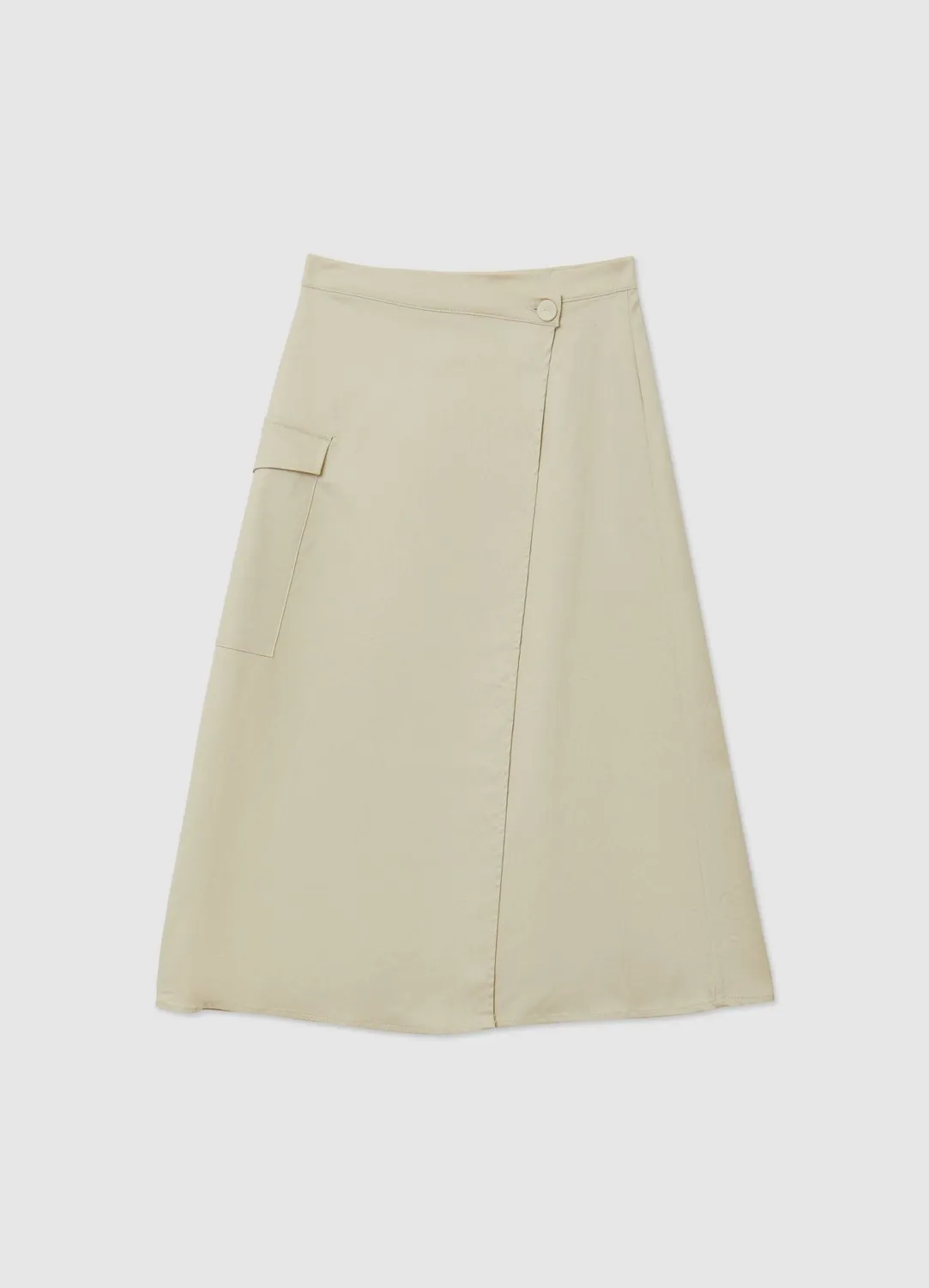 Calliope jupe midi cargo évasée femme