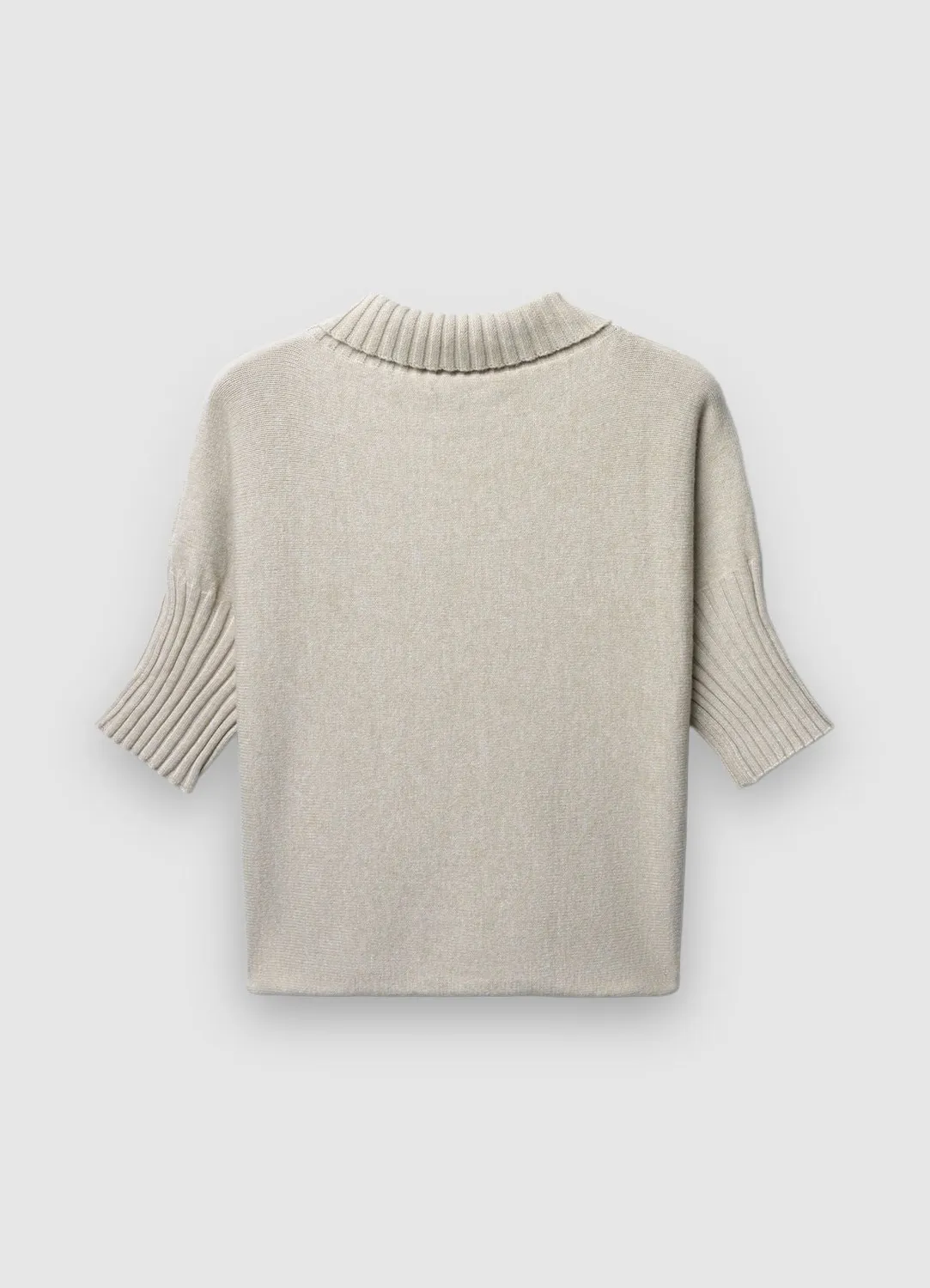 Calliope pull col cratère manches 3/4 taille S