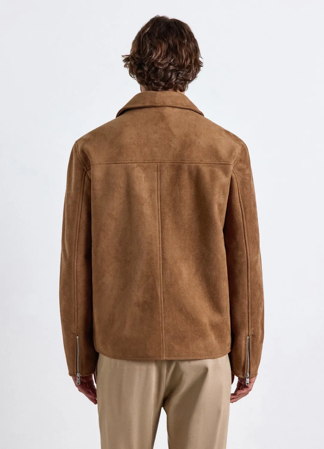 Calliope Giubbino Zip Colletto blouson homme uni