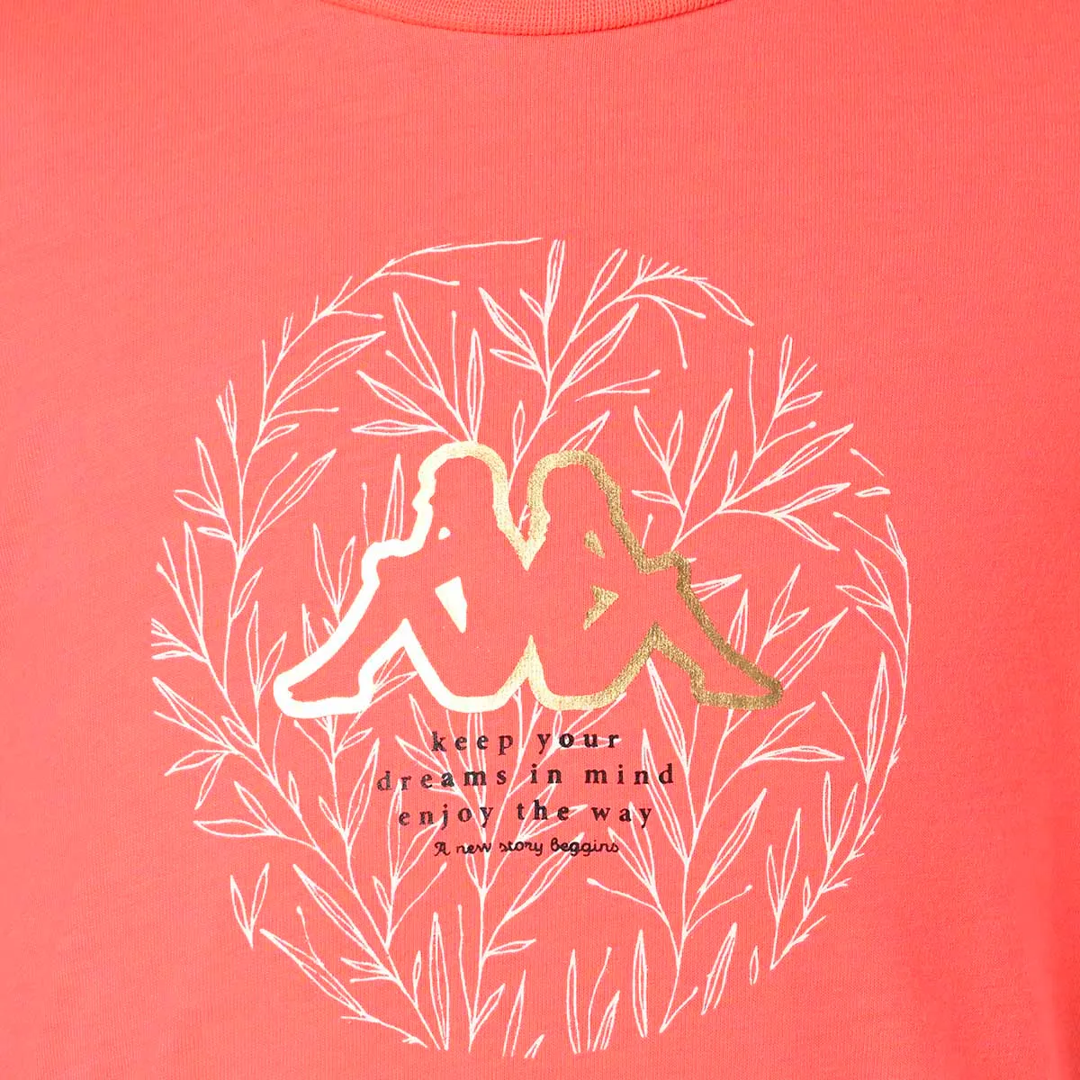 Robe di Kappa Bessya 2 T-shirt Enfant Rose Coton