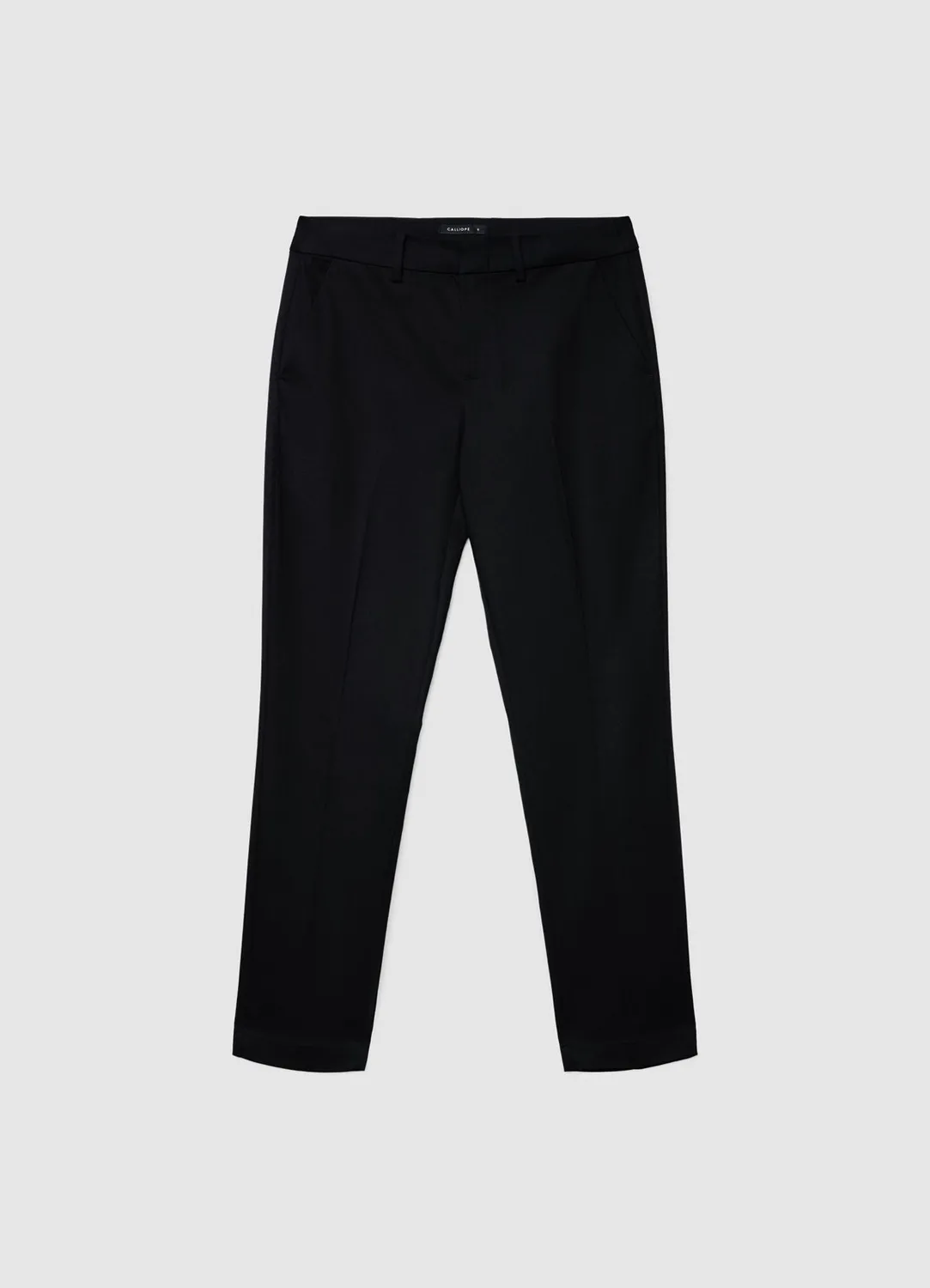 Calliope sigaretta pantalon cigarette coton femme