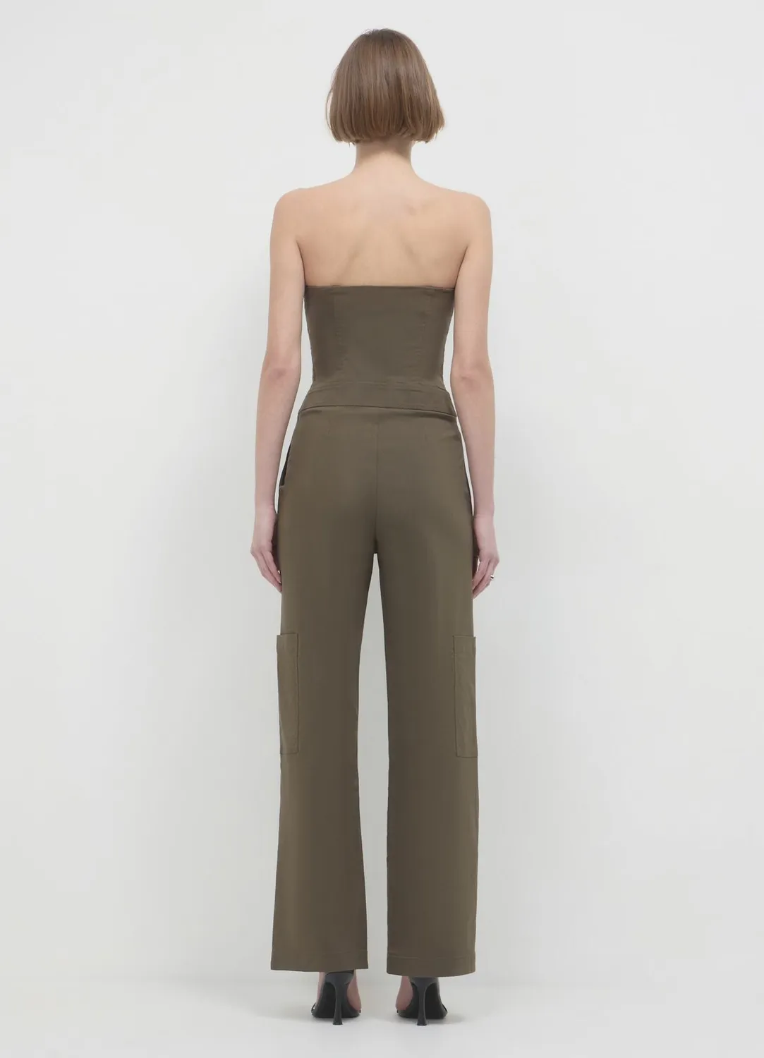 Calliope Combinaison cargo femme sans manches