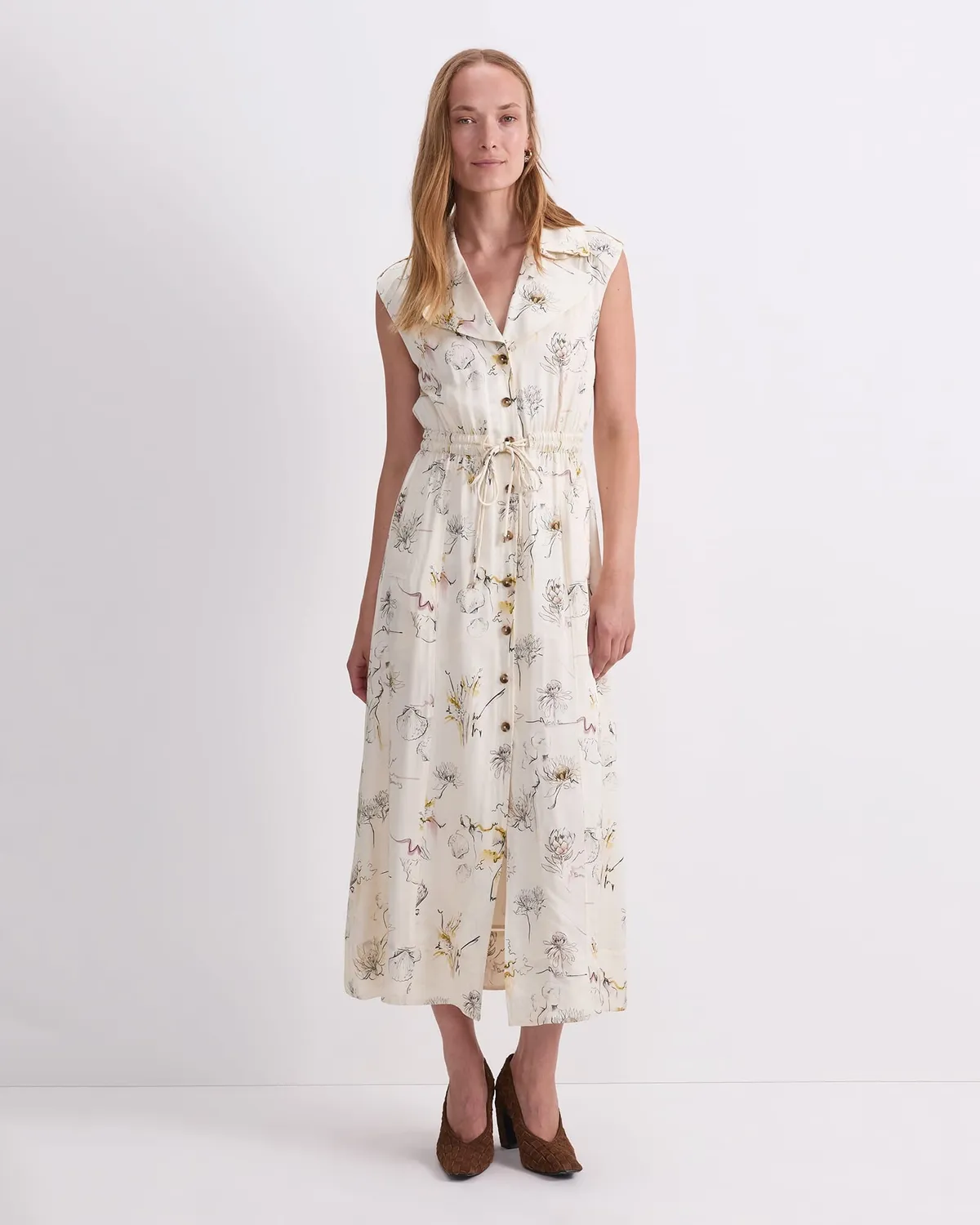 Sportscraft Yara robe maxi viscose imprimée