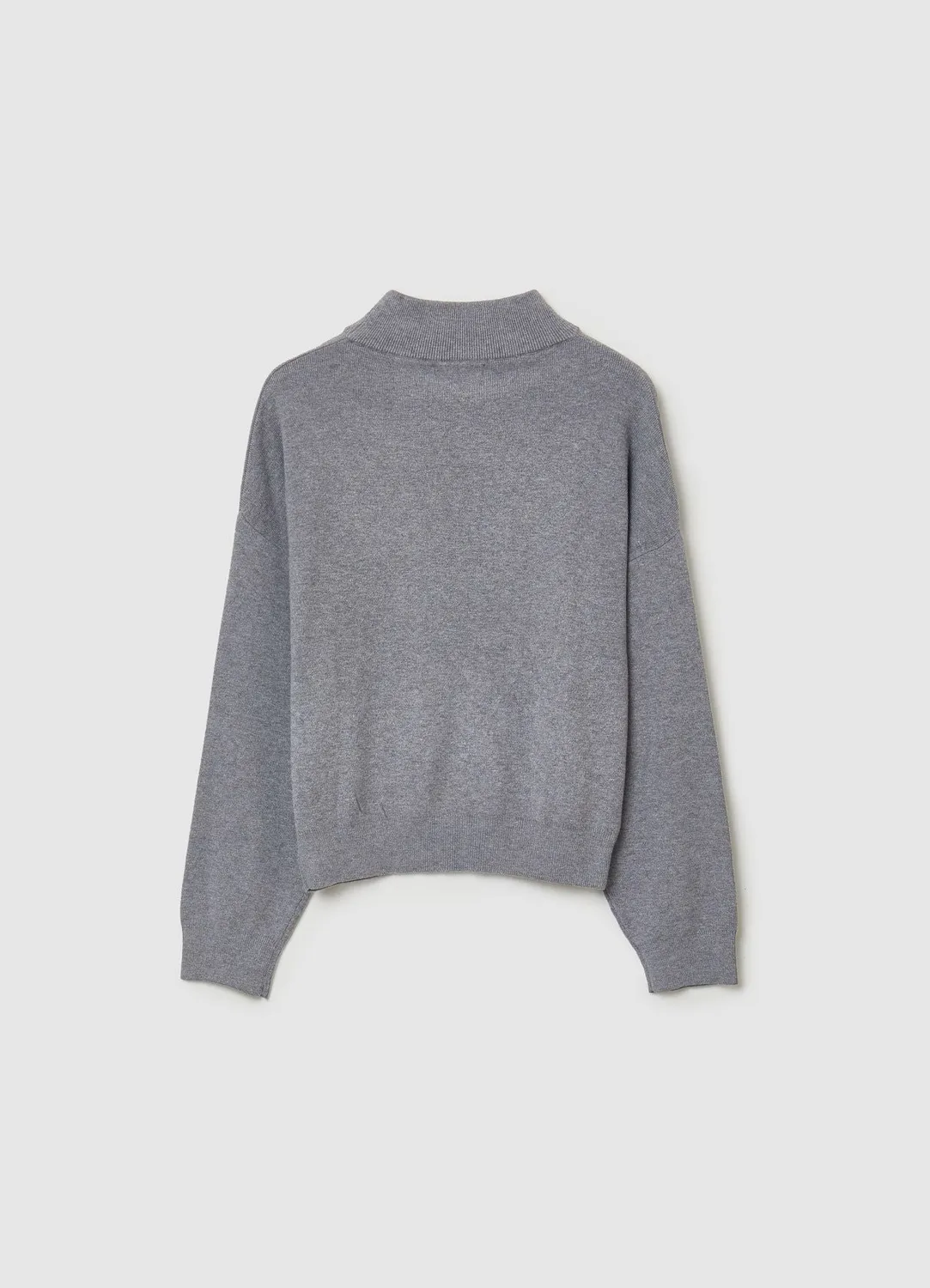 Calliope col roulé pull femme manches longues uni