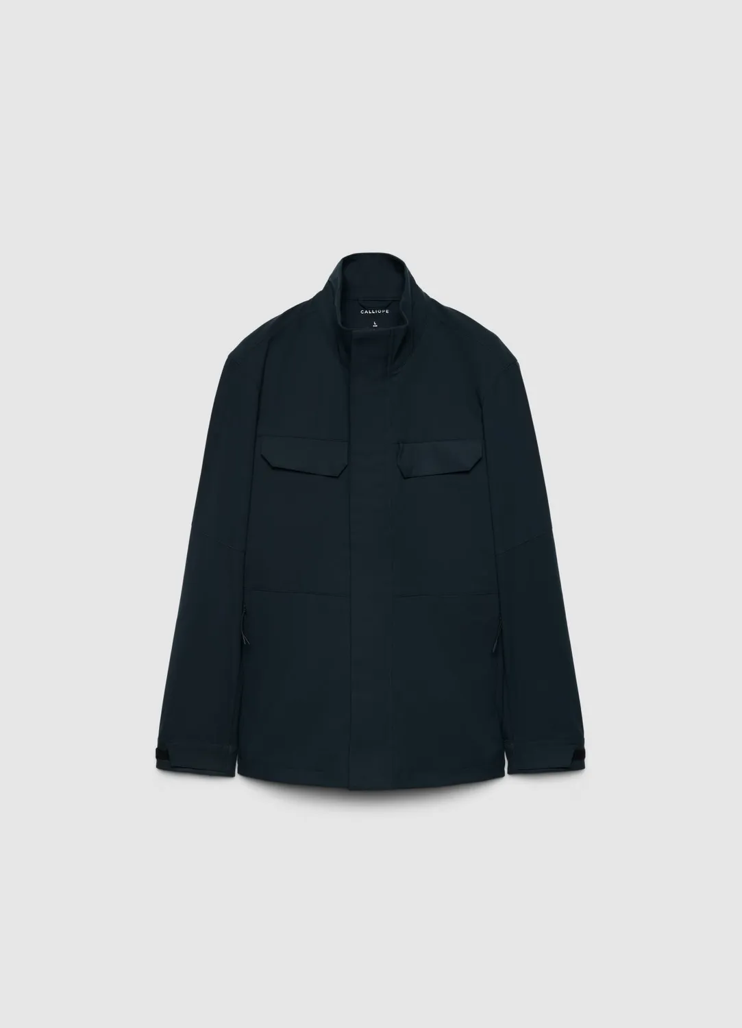 Calliope veste saharienne homme col montant poches