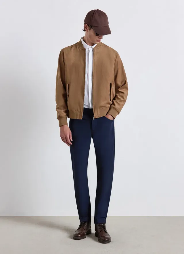 Calliope chemise slim homme jersey technique