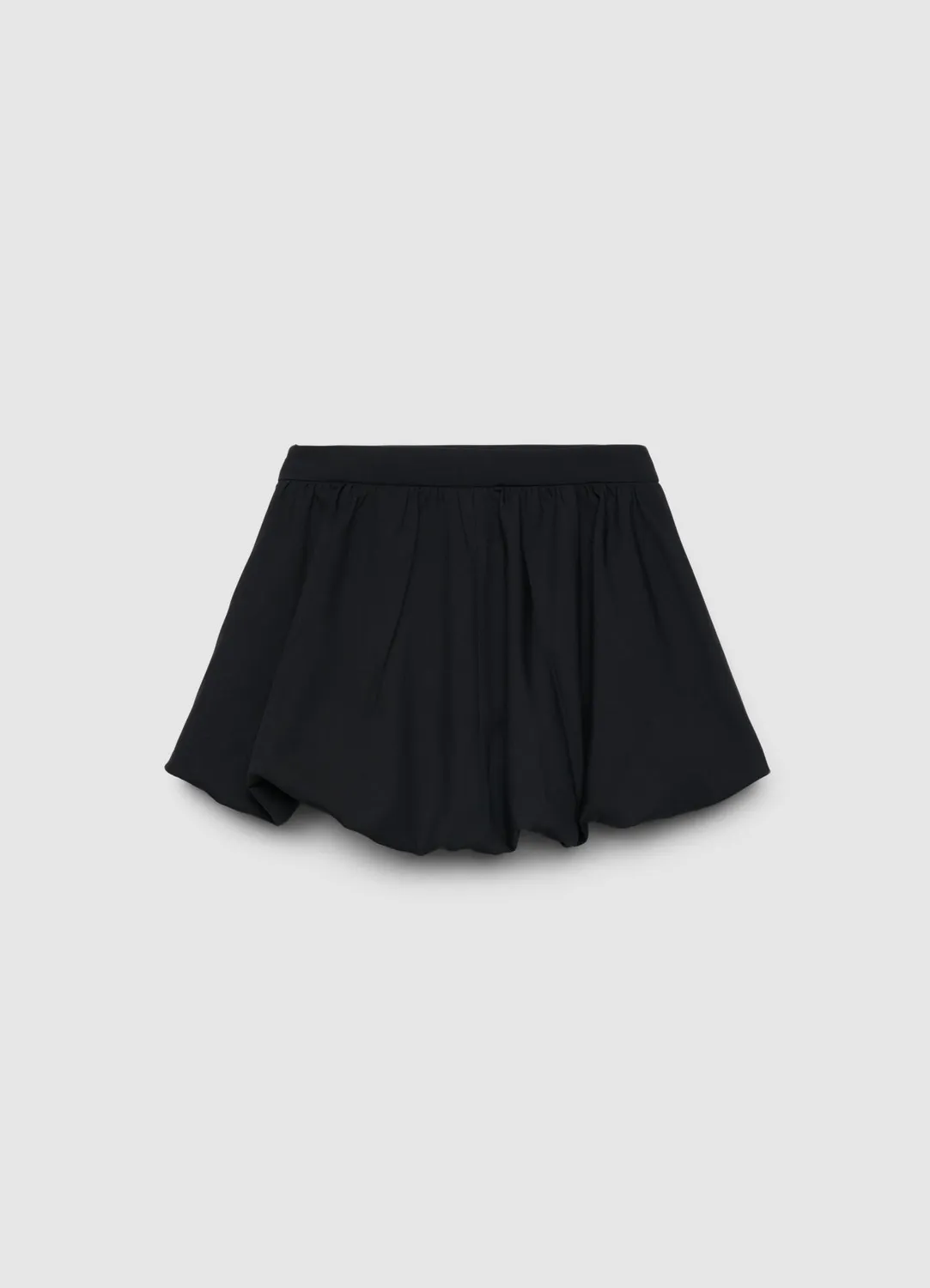 Calliope jupe-short ballon femme uni taille haute