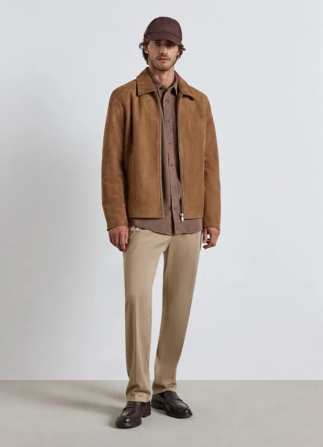 Calliope Giubbino Zip Colletto blouson homme uni