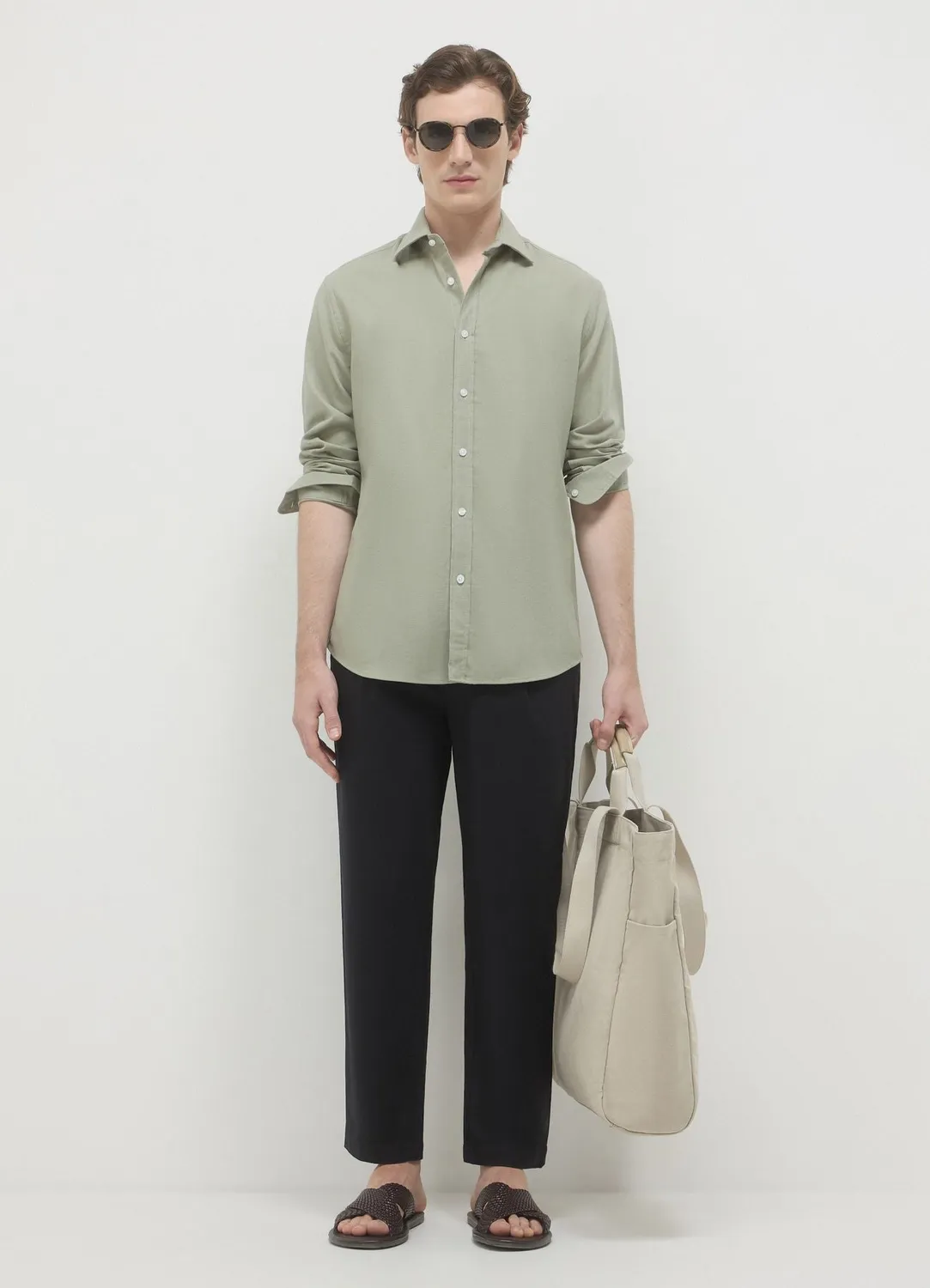 Calliope Camicia Classica chemise homme lin regular