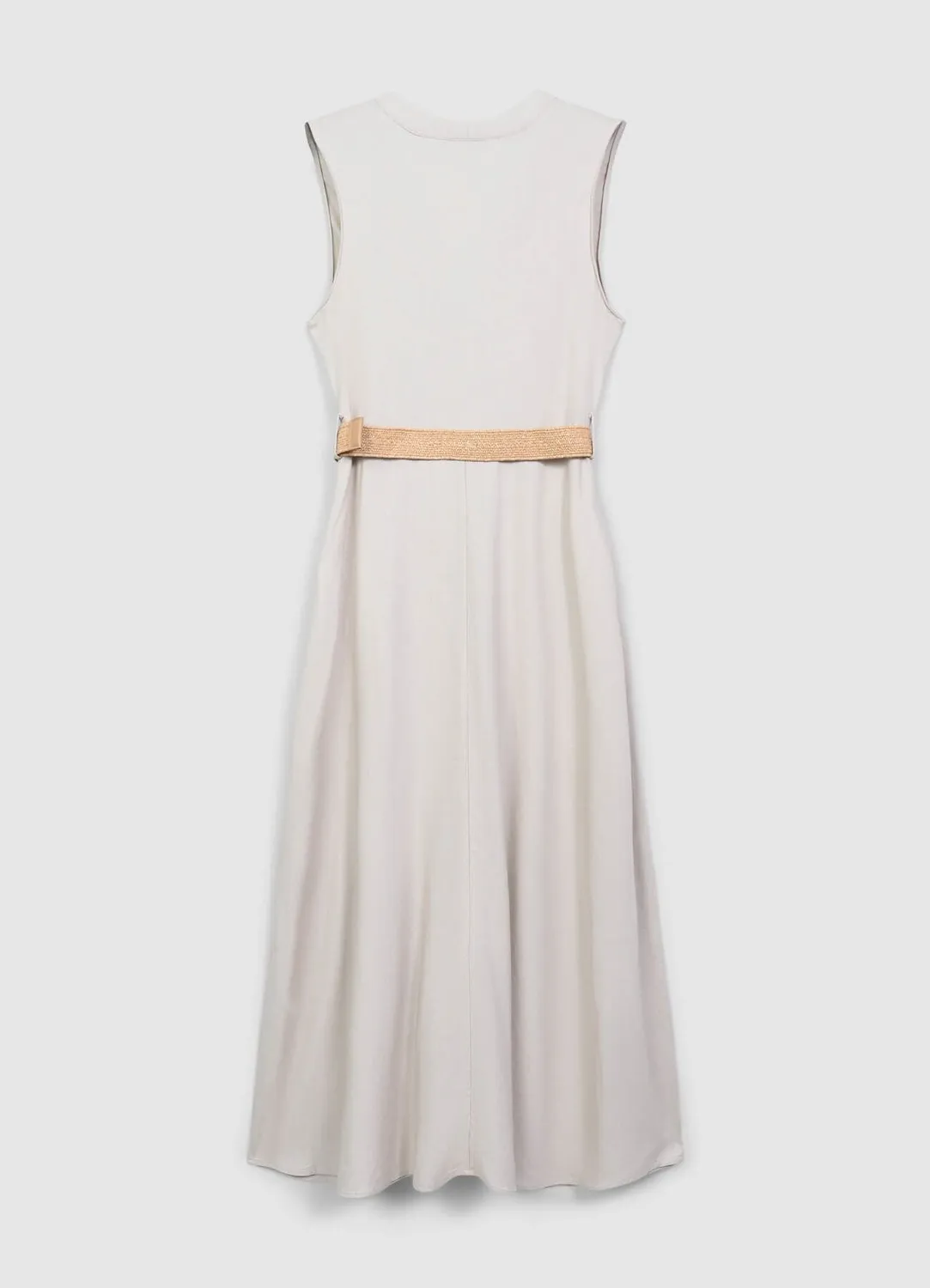 Calliope Chemisier Robe longue volants ceinture