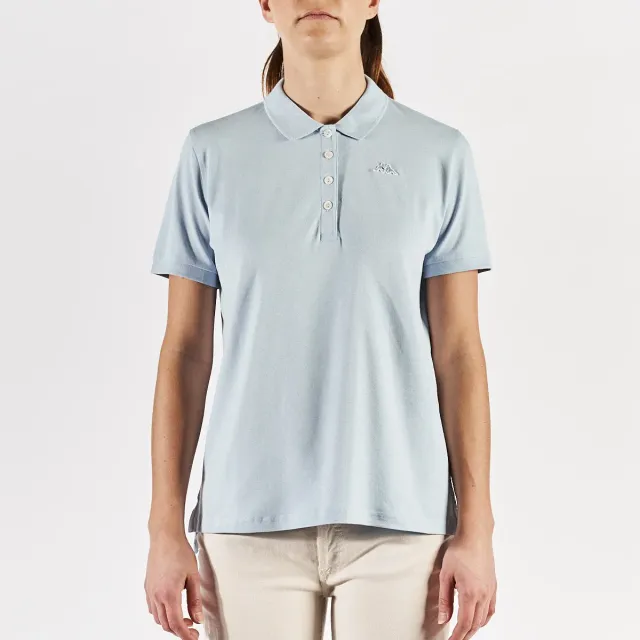 Robe di Kappa Carly polo bleu femme coton