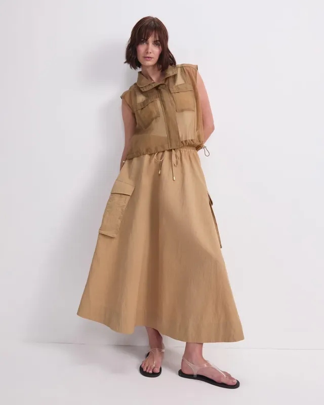 Sportscraft Tia Pocket Maxi jupe longue taille 6 à poches