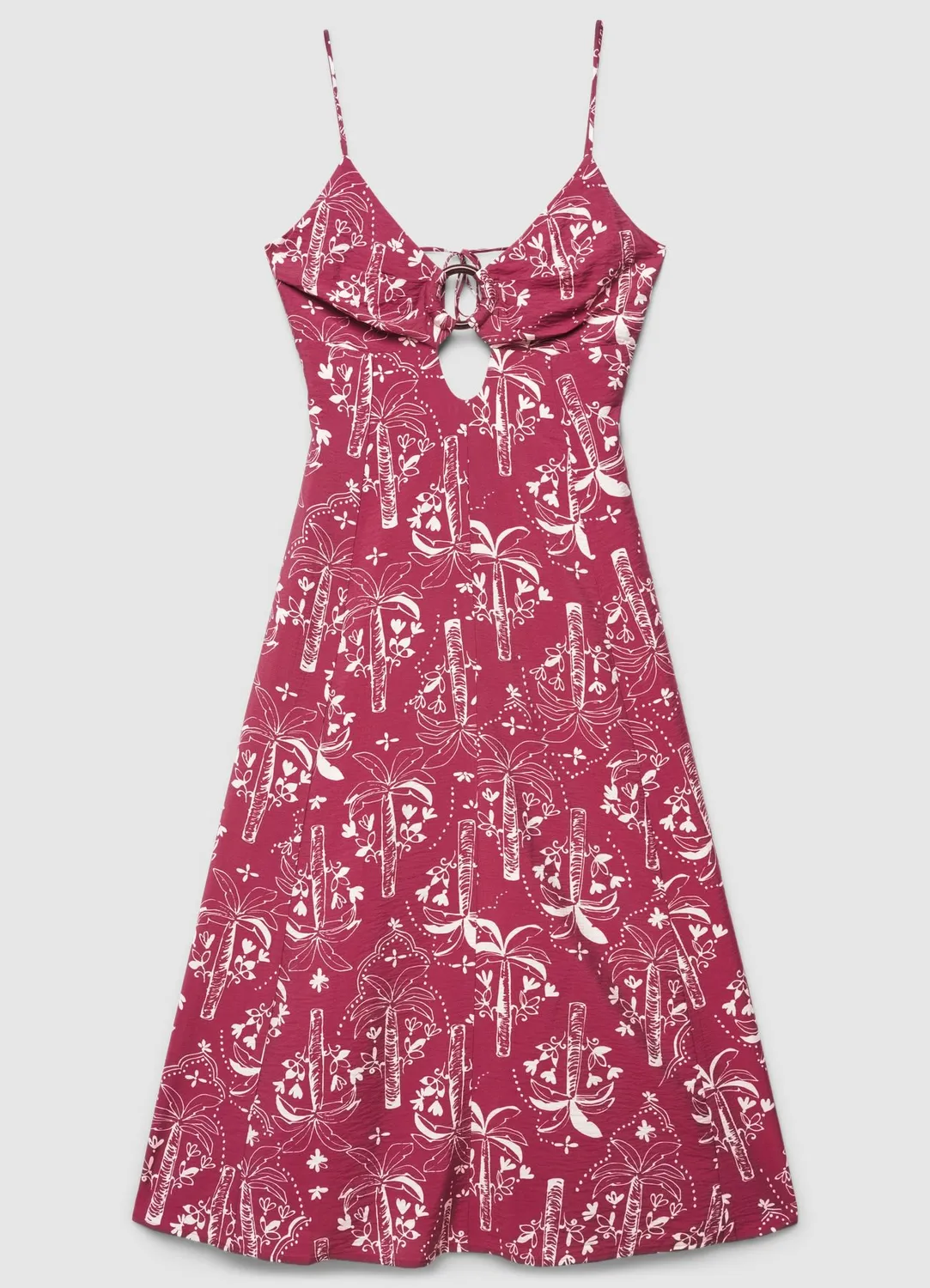 Calliope Vestito Midi robe femme tropicale