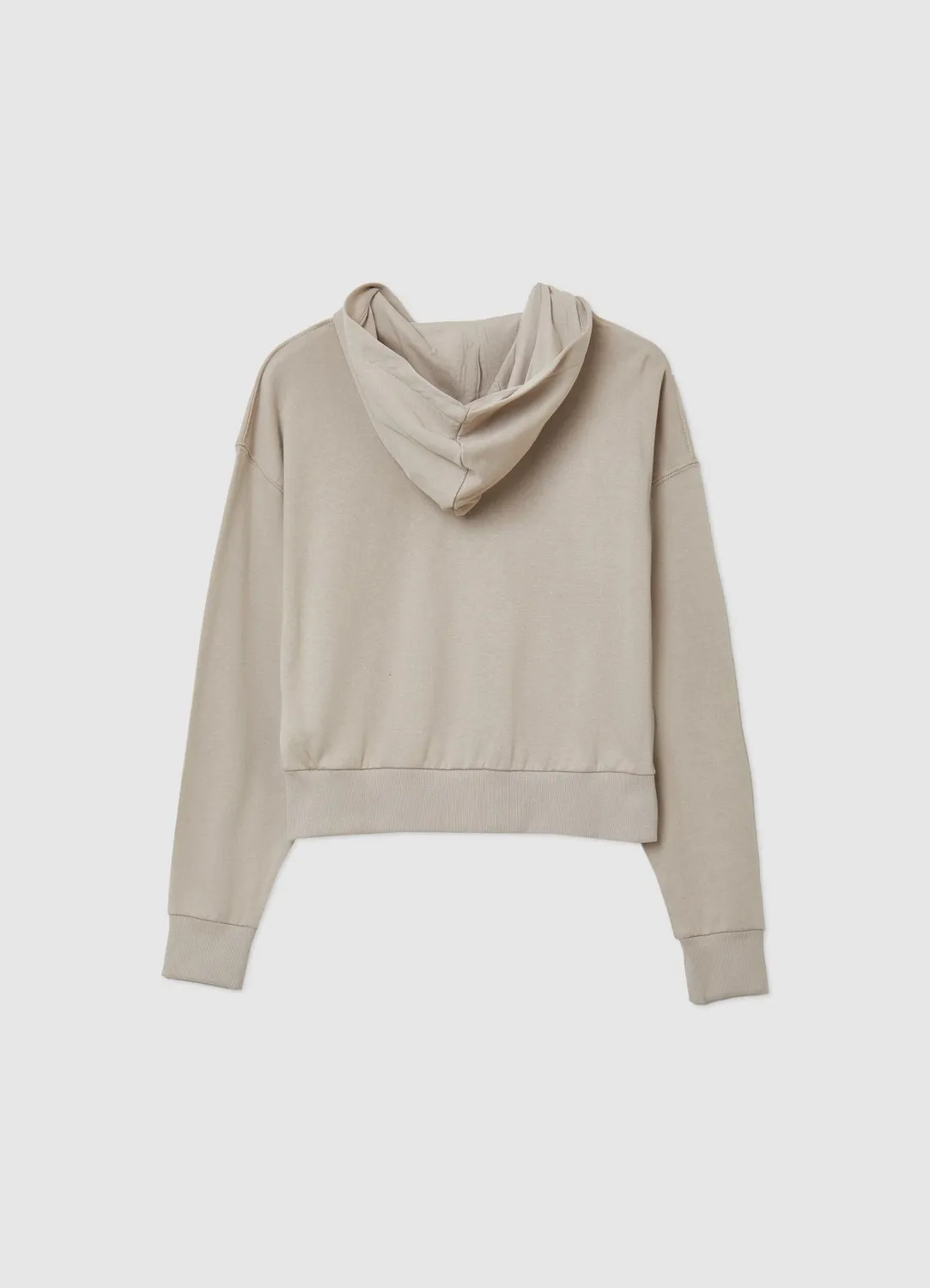 Calliope sweat zippé à capuche femme coton uni