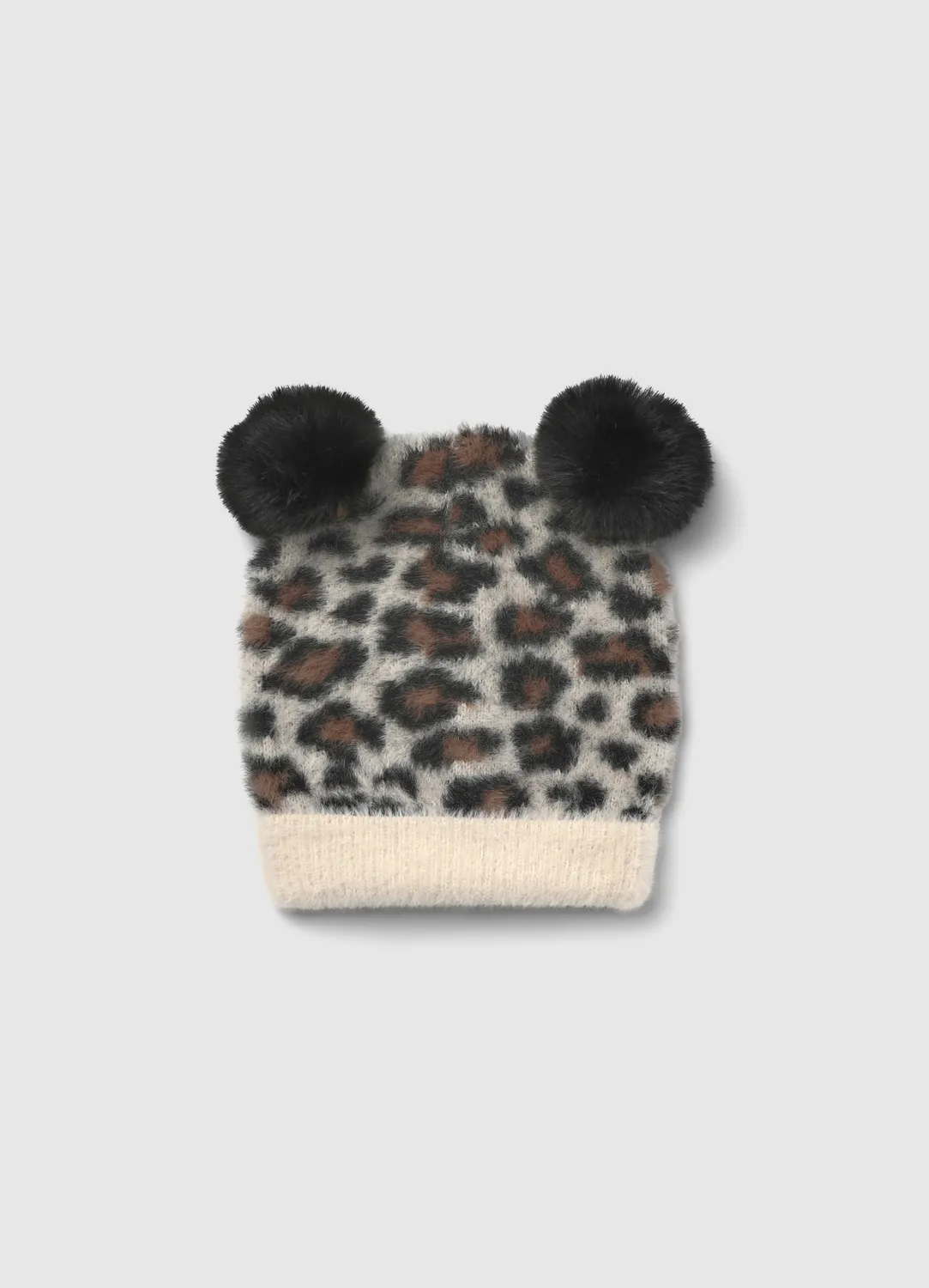 Calliope Bonnet animalier fille M pompons