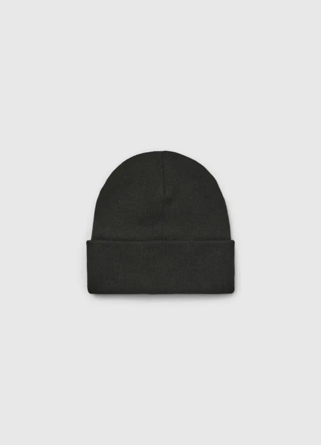 Calliope bonnet basic homme maille à revers