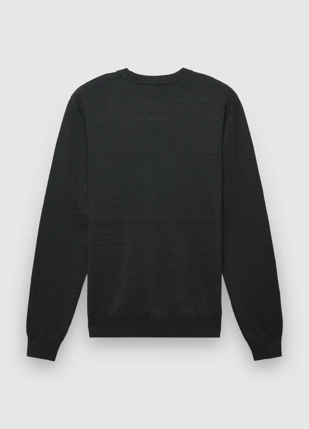 Calliope pull col rond brillant homme manches longues