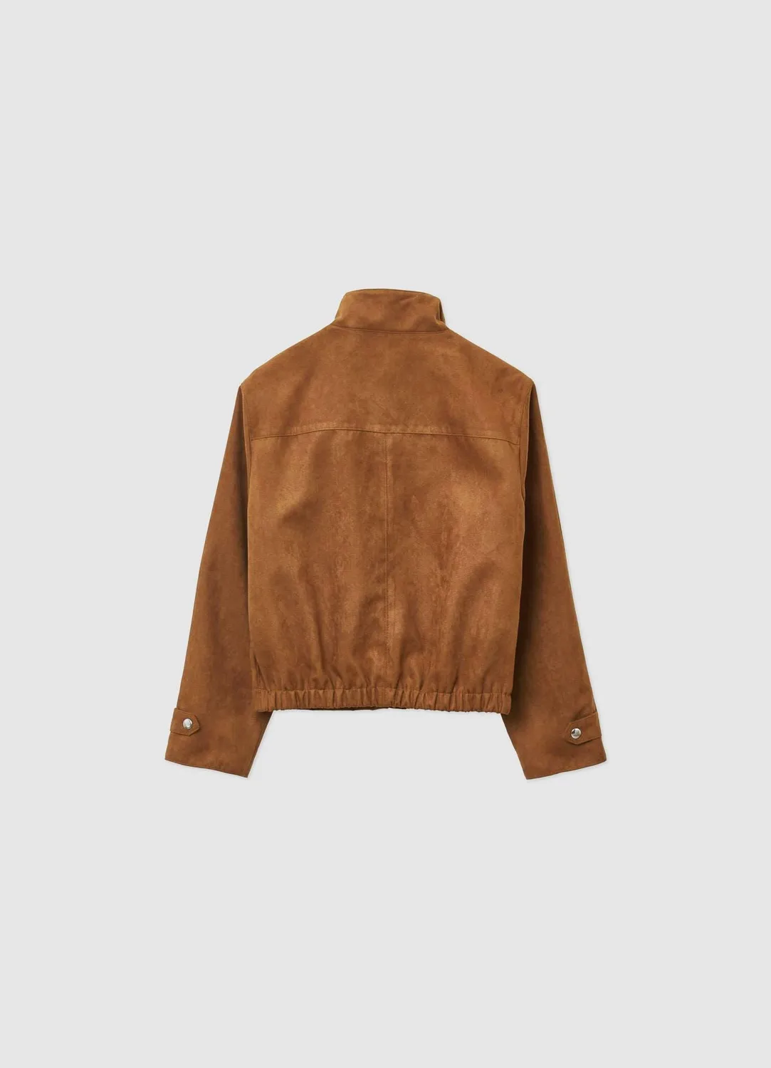 Calliope blouson col montant femme suédine