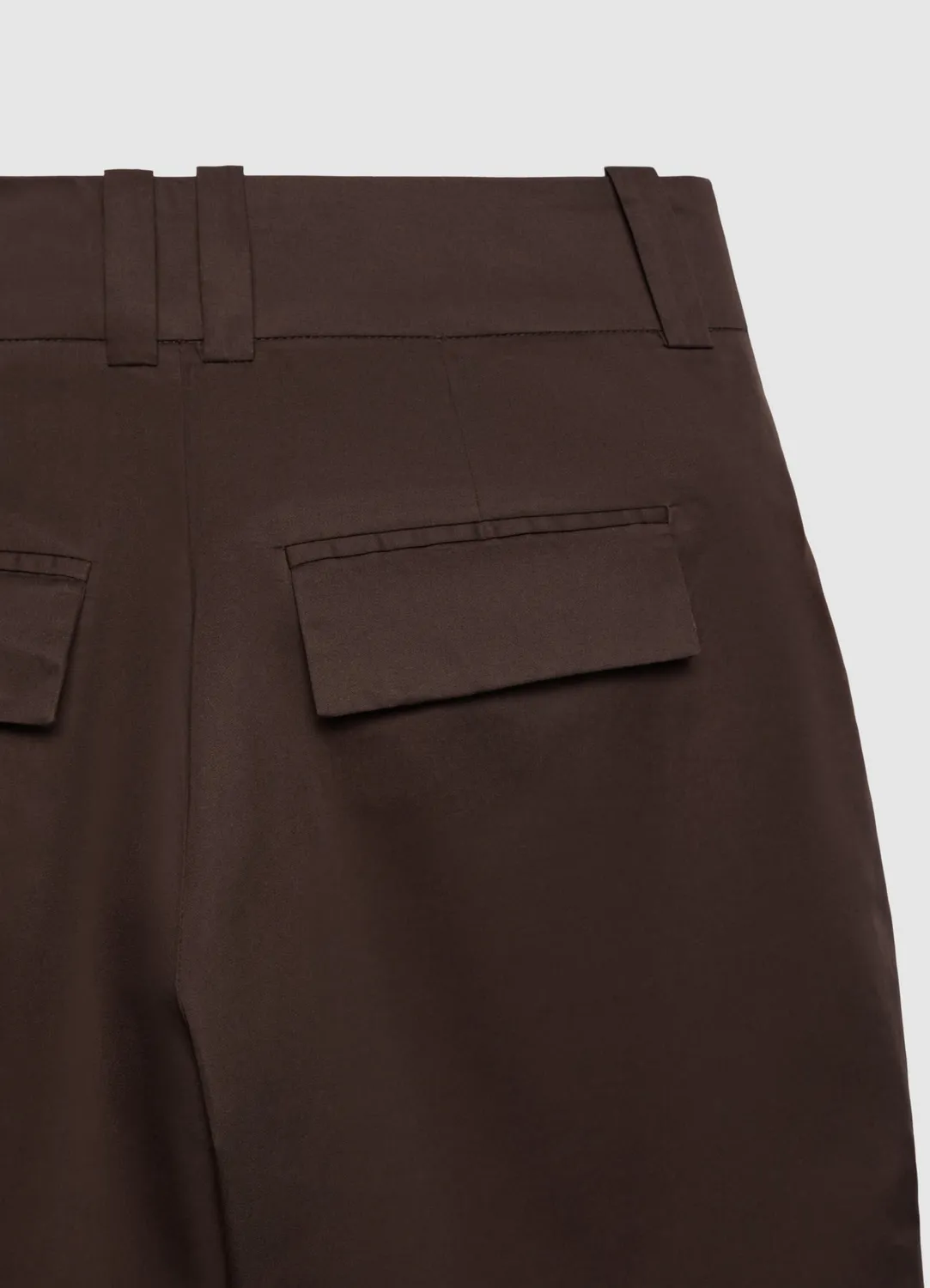 Calliope Palazzo Crop pantalon femme uni bureau
