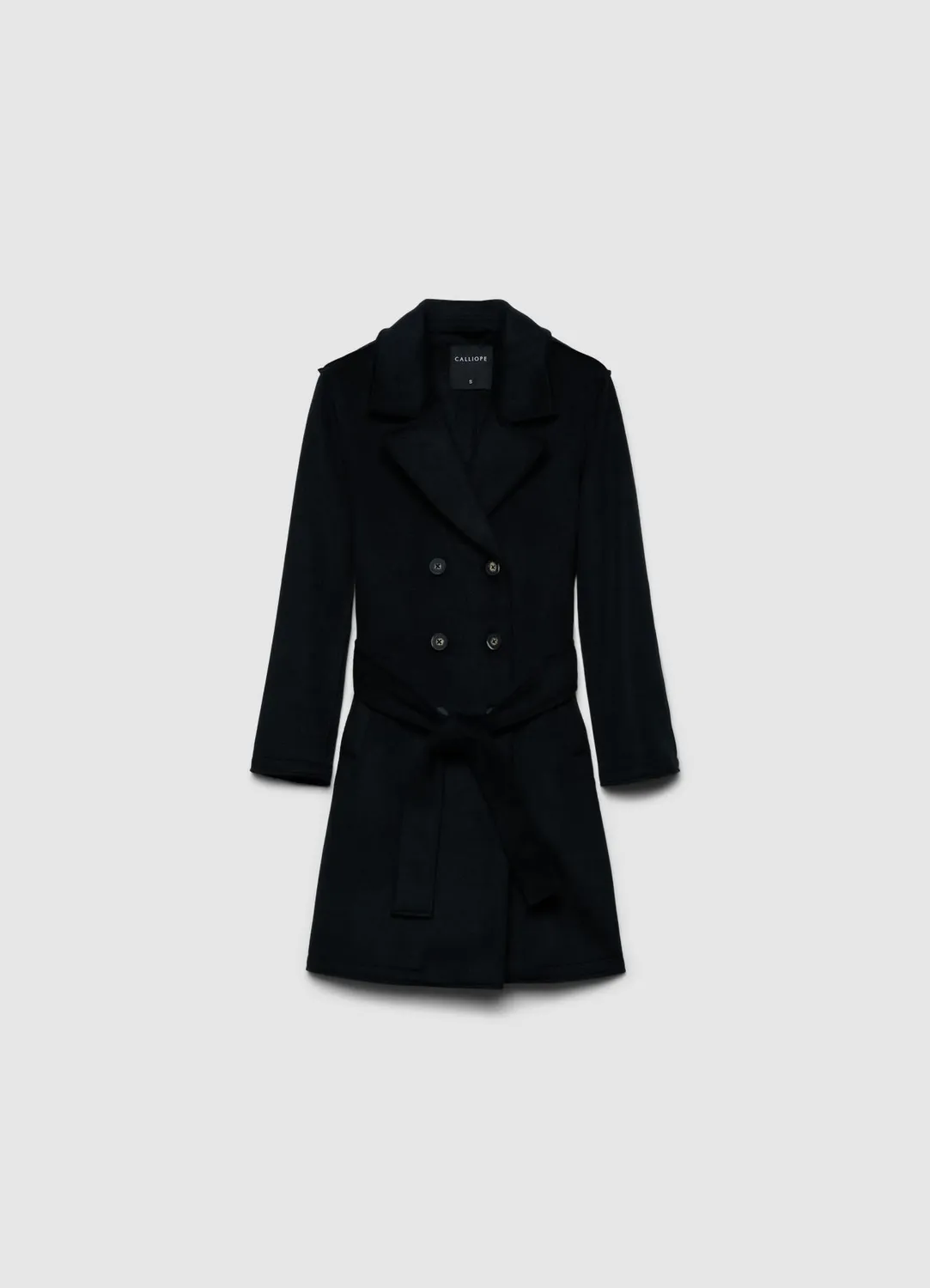 Calliope trench manteau double boutonnage ceinture