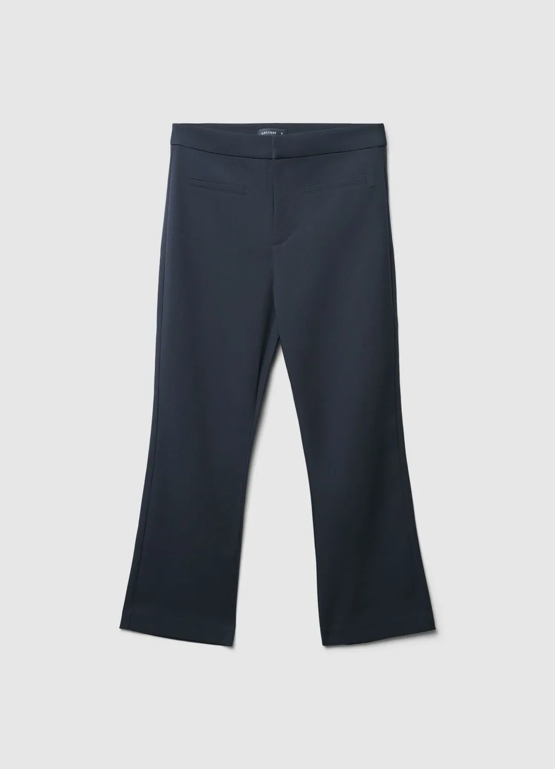 Calliope pantalon flare femme évasé mini taille haute