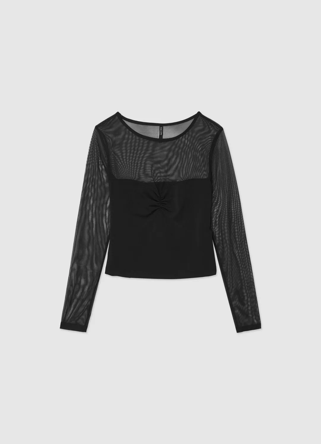 Calliope t-shirt tulle femme manches longues