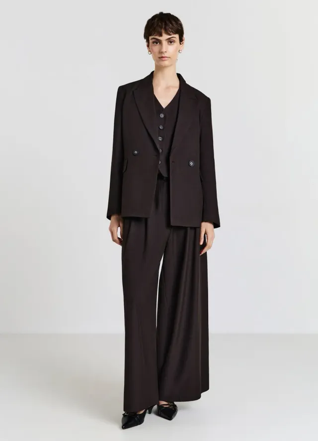 Calliope veste femme double-boutonnage chevrons