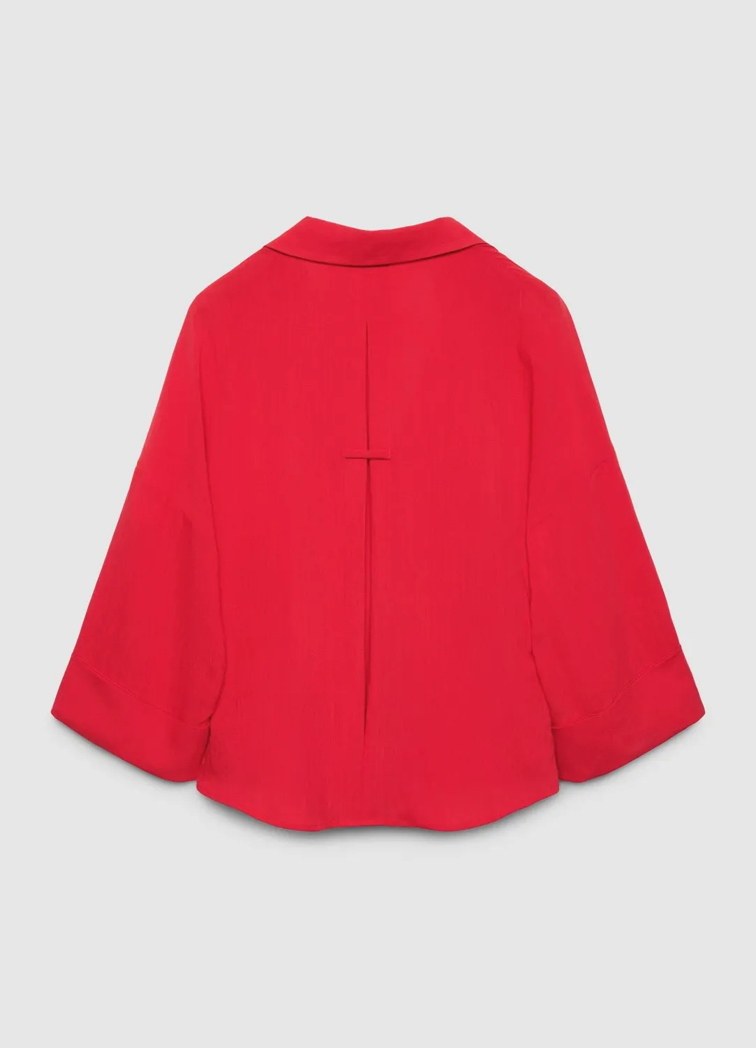 Calliope Chemise femme col V boutons manches 3/4