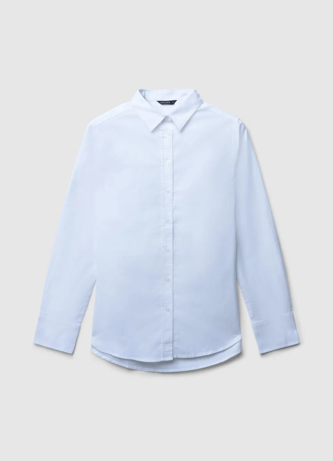 Calliope chemise oversize coton femme manches longues