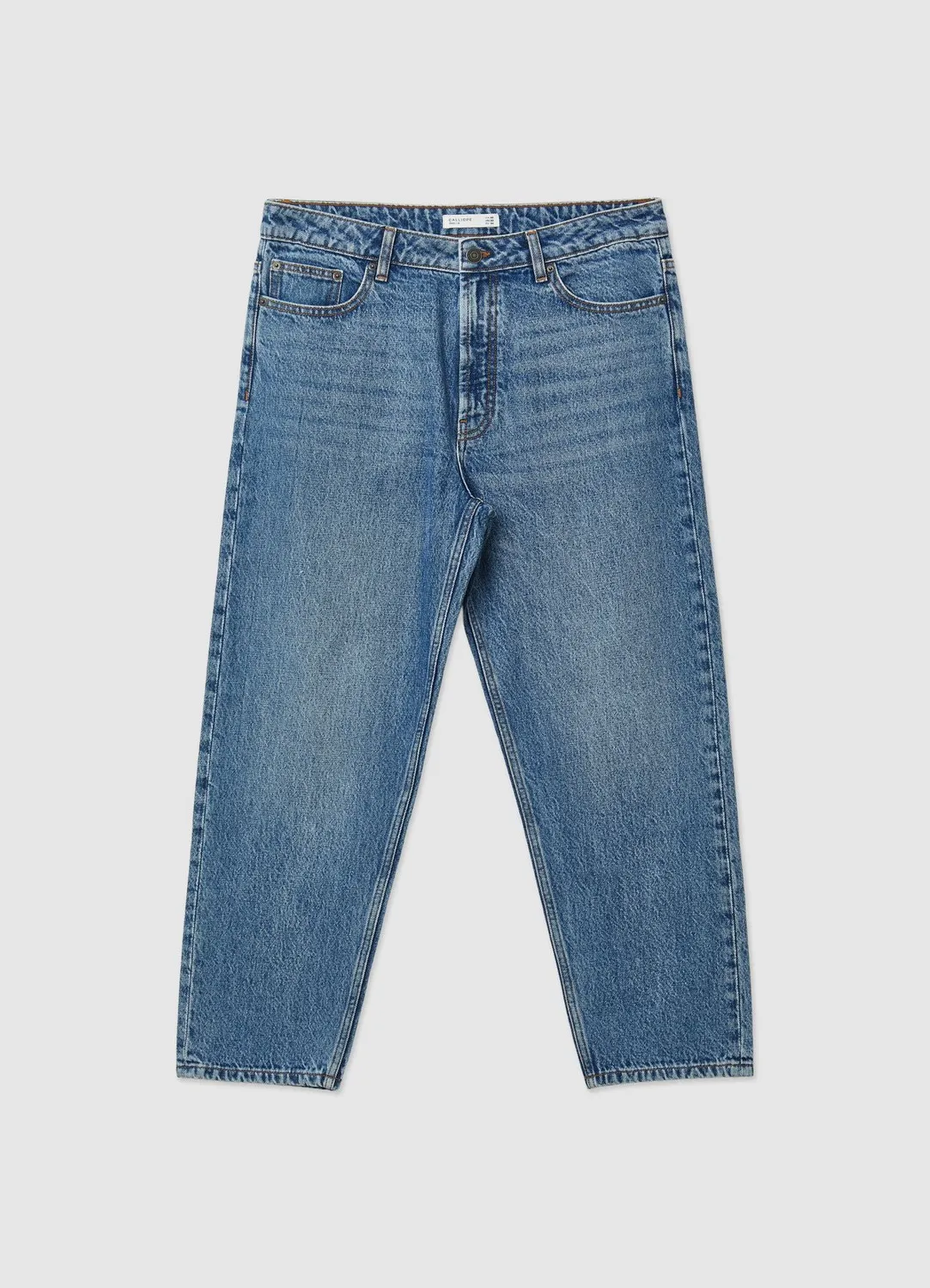 Calliope jean carrot homme 5 poches uni