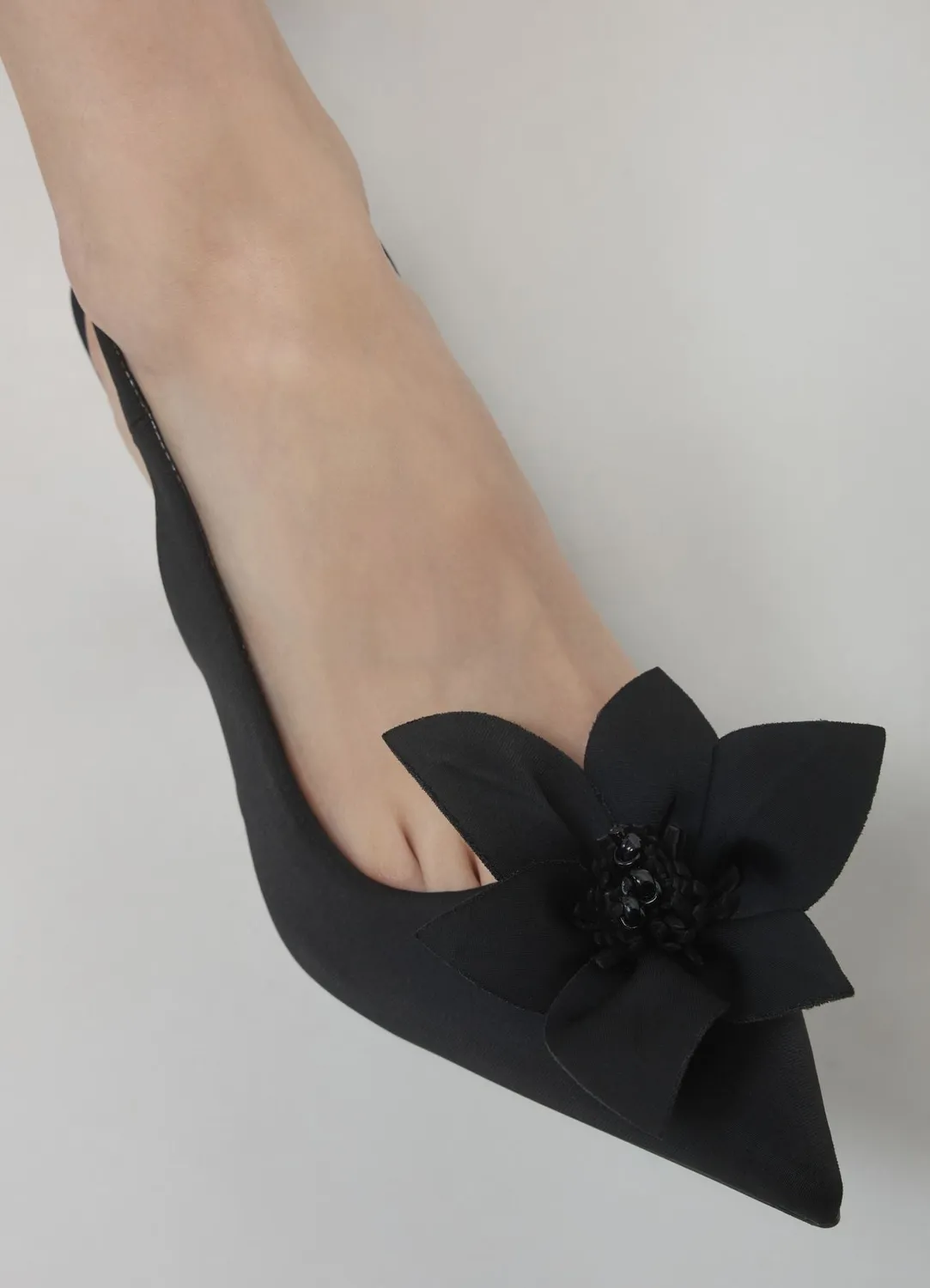 Calliope escarpins femme slingback noeud talon 8 cm