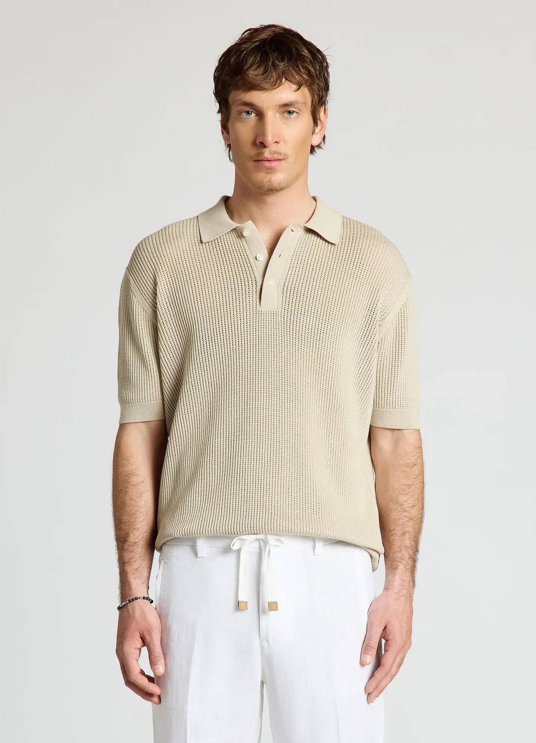 Calliope polo homme manches courtes uni