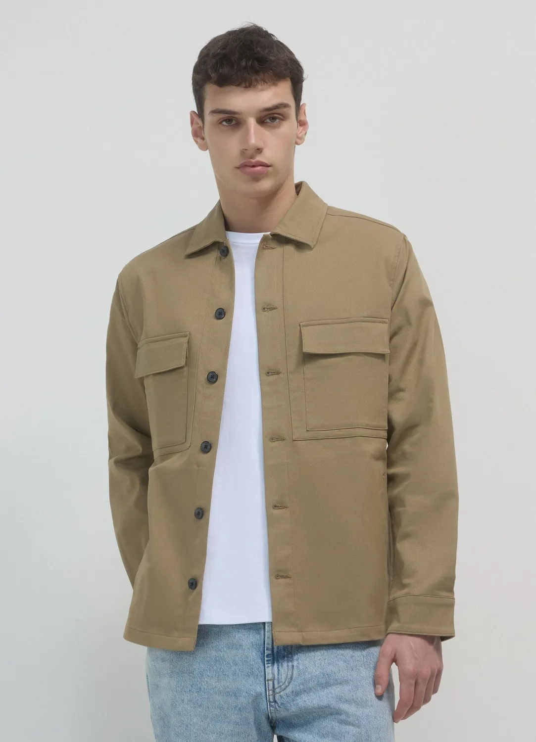 Calliope surchemise shacket homme coton