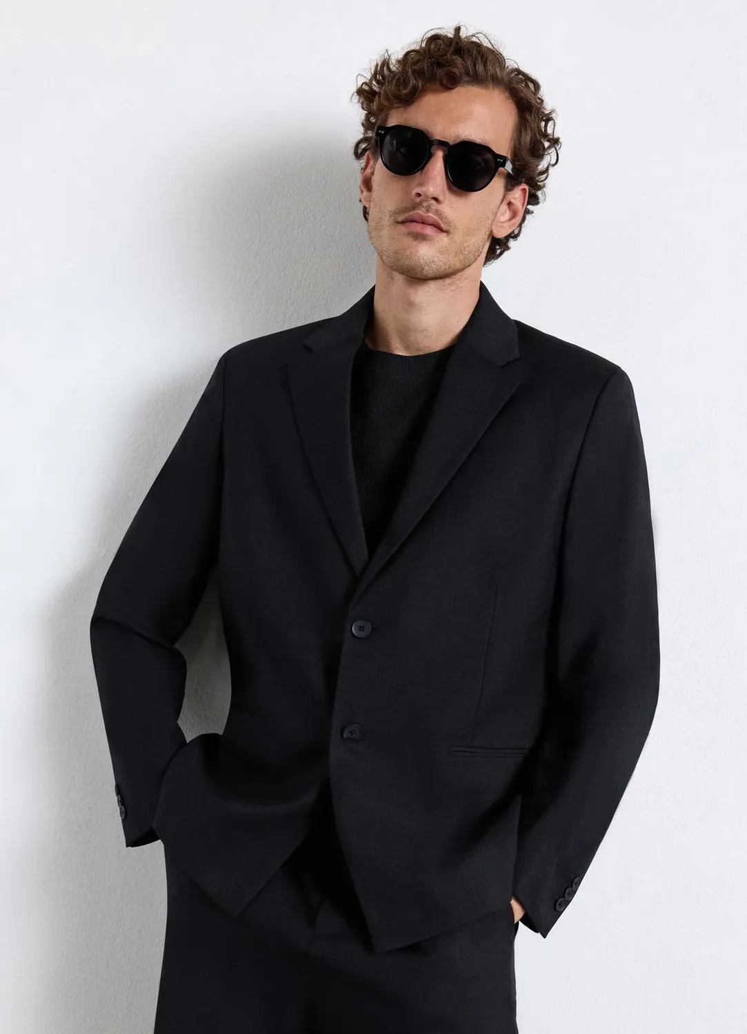 Calliope blazer boxy monopetto homme uni taille L