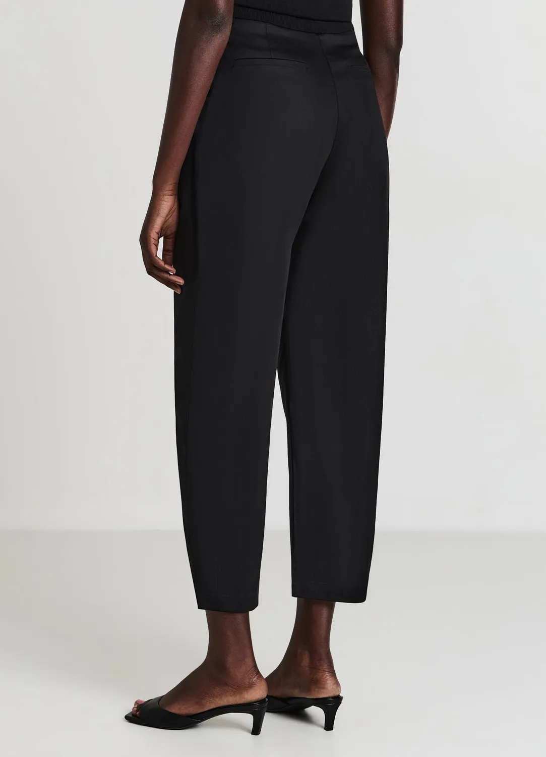 Calliope pantalon barrel fit femme coton