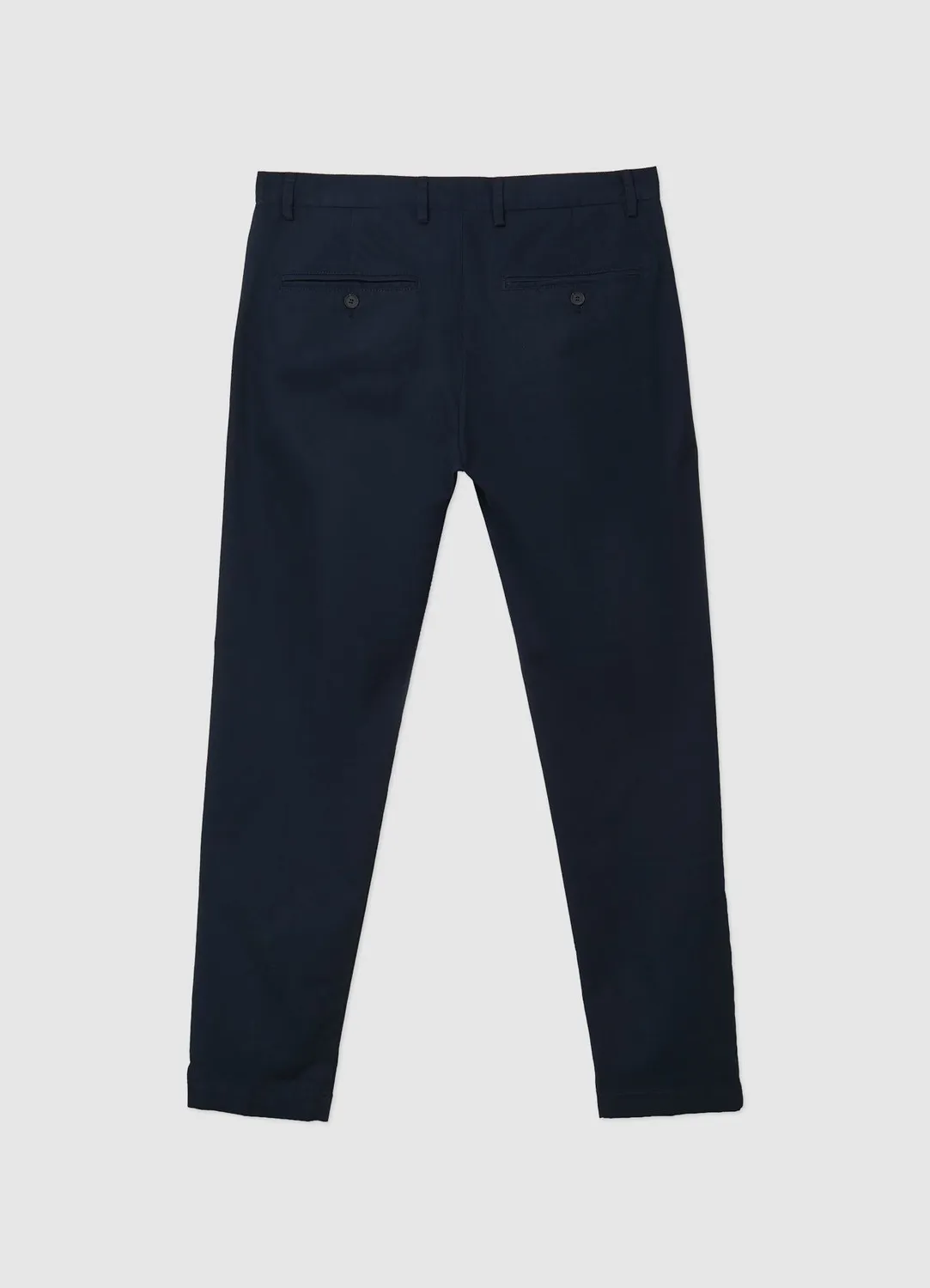 Calliope pantalon chino homme regular uni bouton