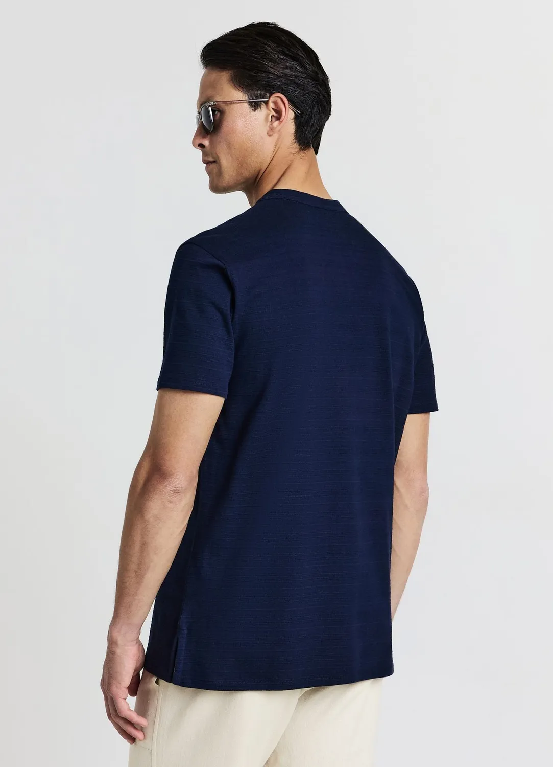 Calliope t-shirt coréen homme coton manches courtes uni