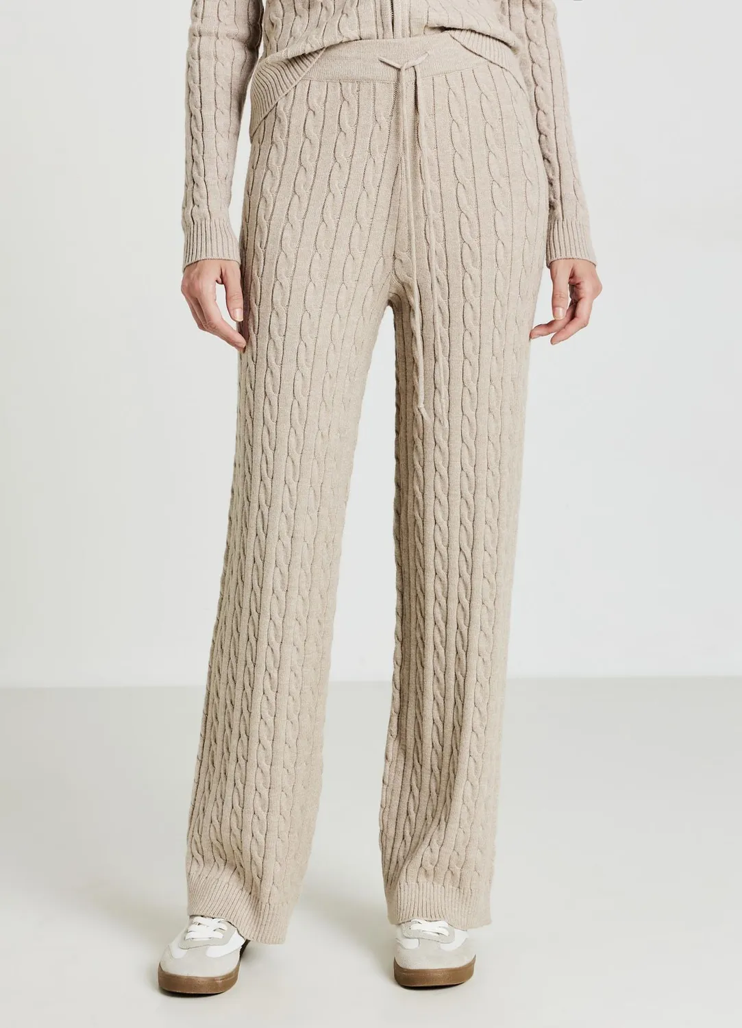 Calliope pantalon palazzo femme tressé fluide