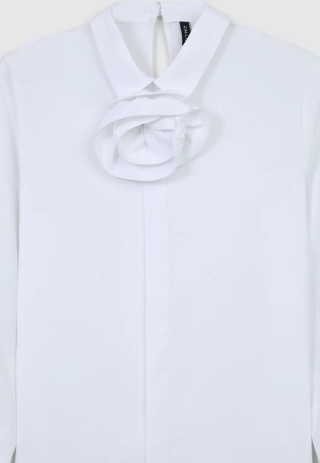 Calliope blouse rose femme manches longues