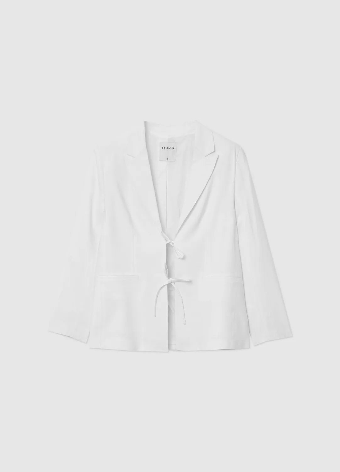Calliope veste blazer a lacets monopetto femme