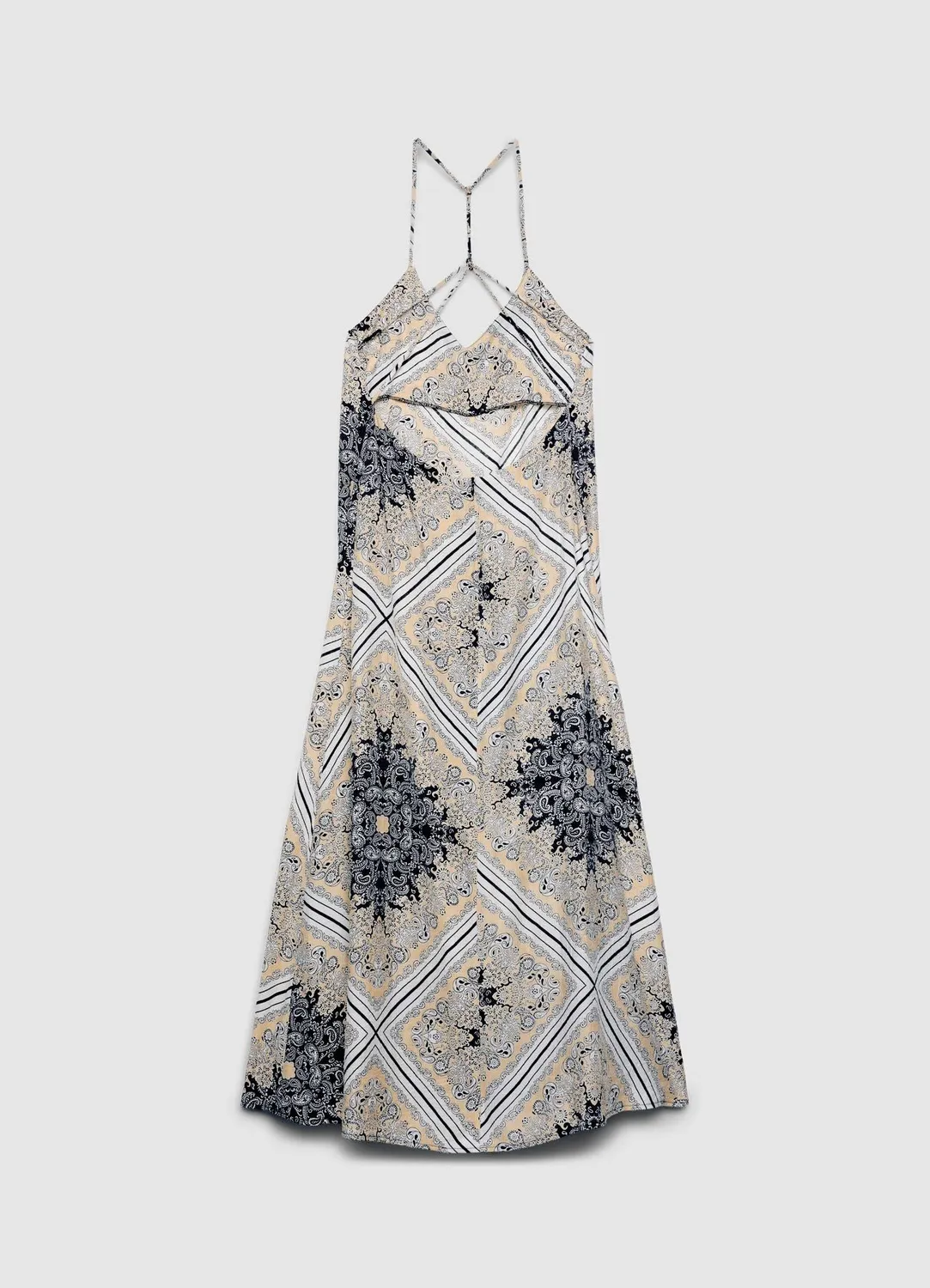 Calliope robe longue femme bandana dos nu S