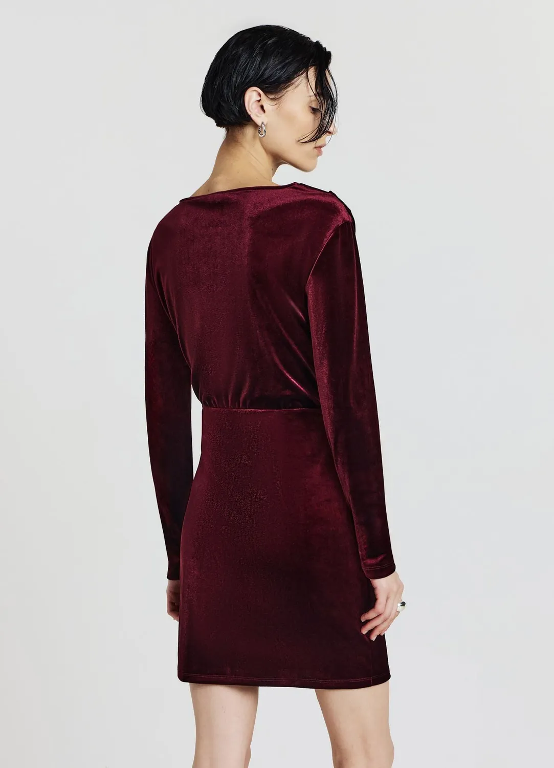 Calliope Atelier robe courte femme chenille