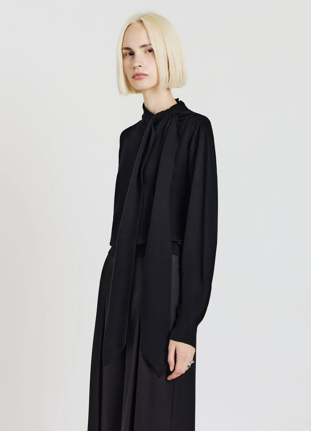 Calliope pull col foulard femme